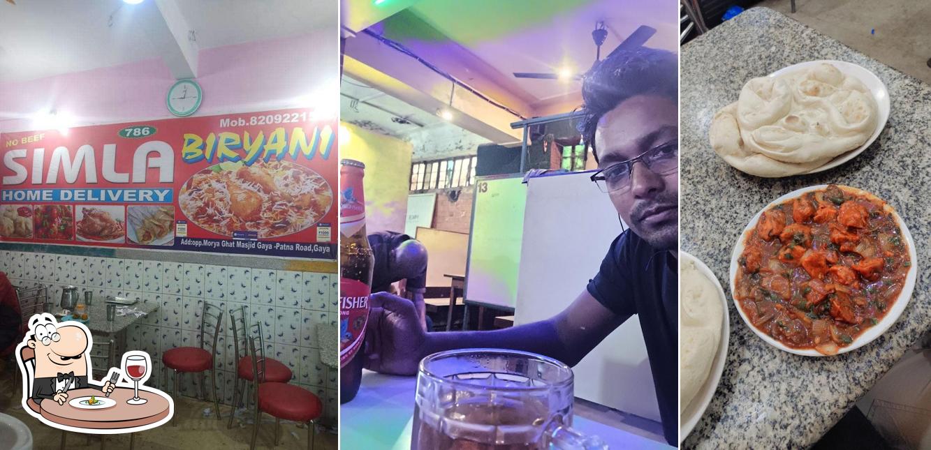 Food at Simla Biryani