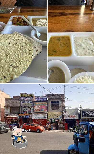 Among various things one can find food and exterior at Kesar home stay and pure veg.restaurant