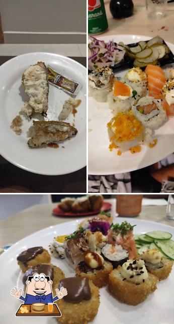 Platos en KYOTO Temakeria