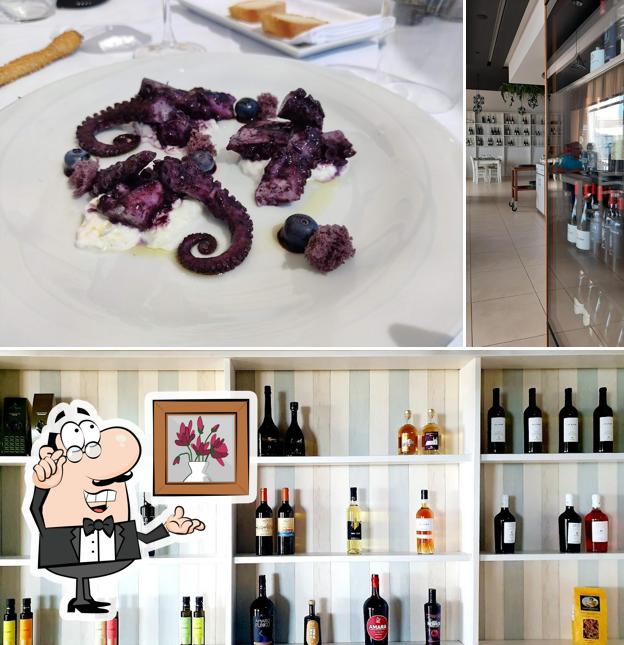 Gli interni di Luna Restaurant Licata