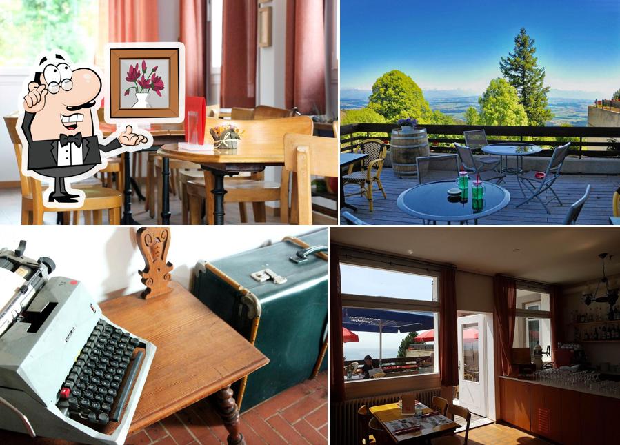 Gli interni di Restaurant La Boîte à Musique