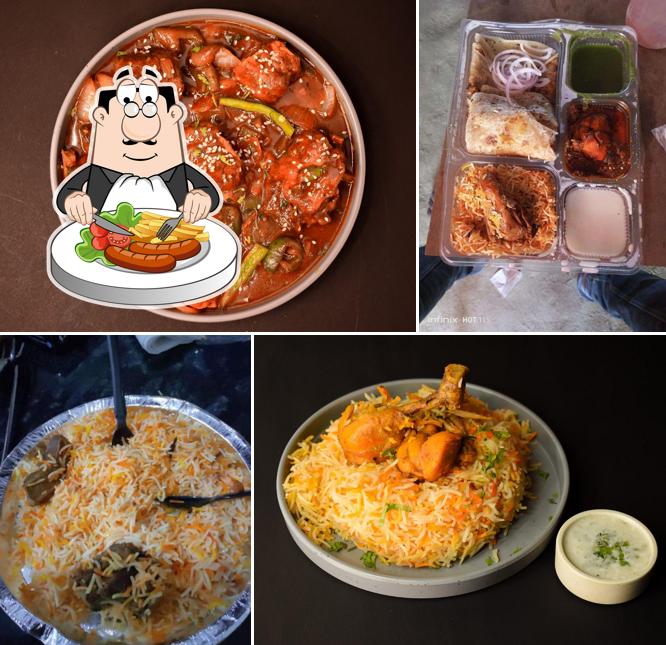 Meals at Chahat Biryani