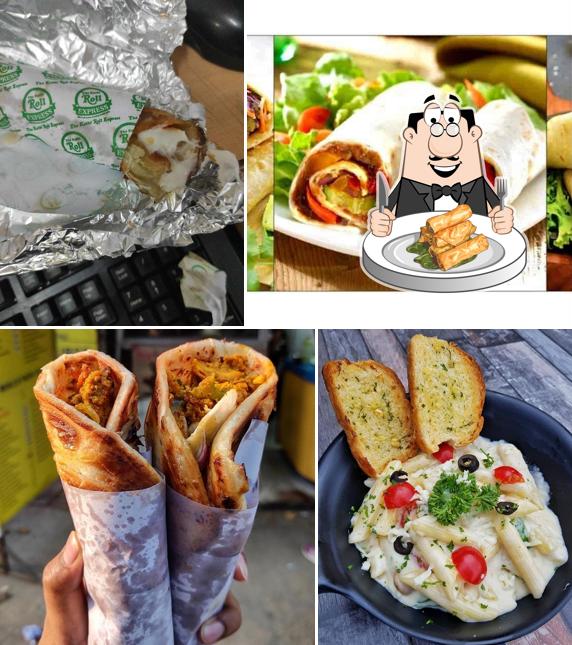 Spring rolls at The Night bird cafe