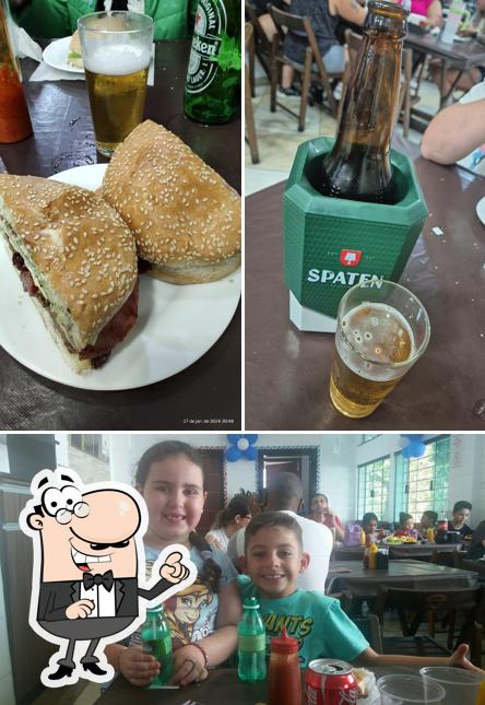 O interior do Nasal Lanches