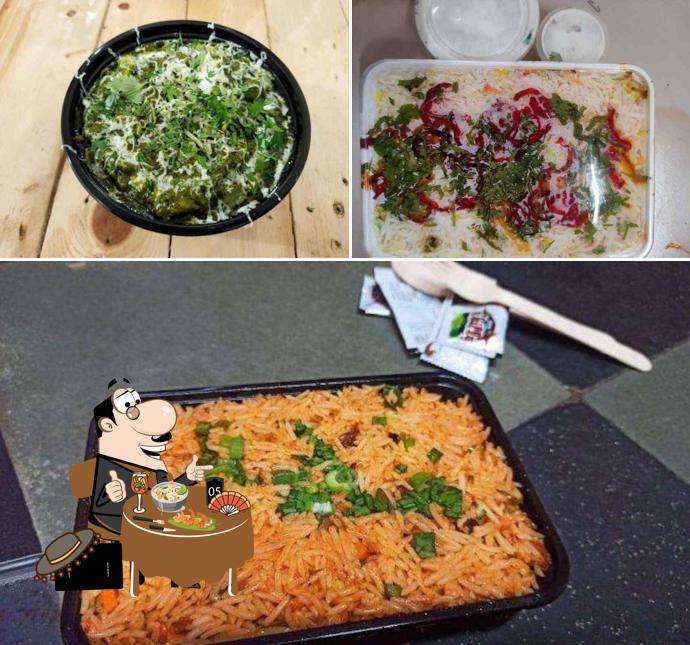 Food at Orange & Chilli Biryani