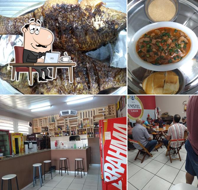 O Bar Arena Bandeirantes se destaca pelo interior e comida