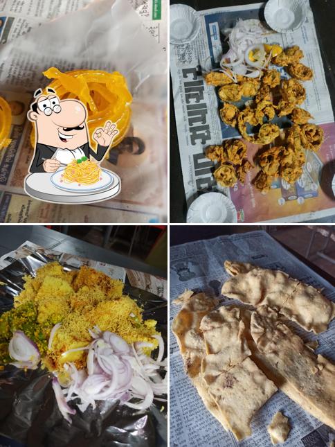 Spaghetti carbonara at Bhanu na Khaman