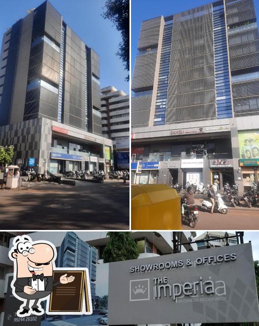 You can get some fresh air outside THE IMPERIA