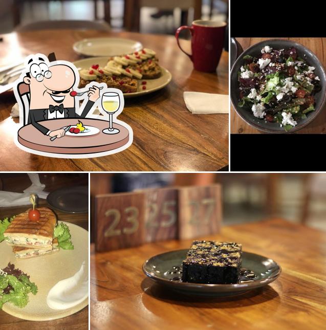 Food at Curious Life Coffee Roasters: RED