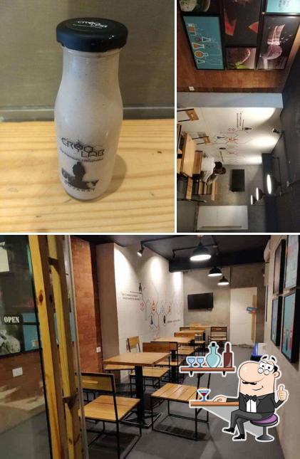 The interior of Cryo Lab