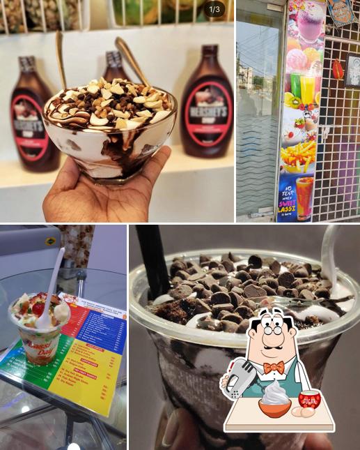 Enjoy one of the sweet dishes