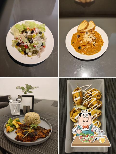 Greek salad at BROADWAY BISTRO