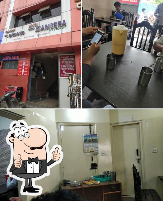 Here's a picture of Hotel Zameera