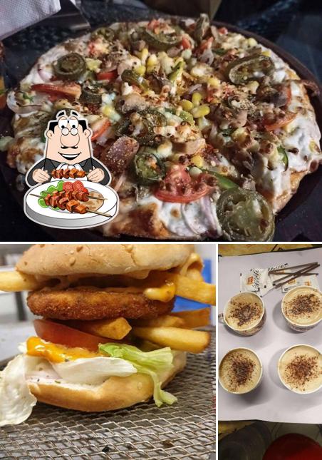 Food at King's Pizza & Cafe