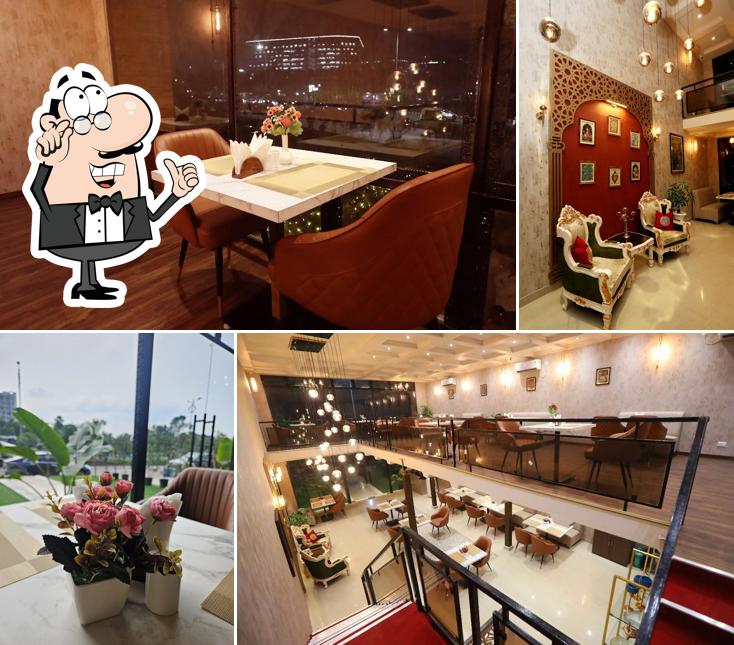 The interior of Manara - The Highway Karahi