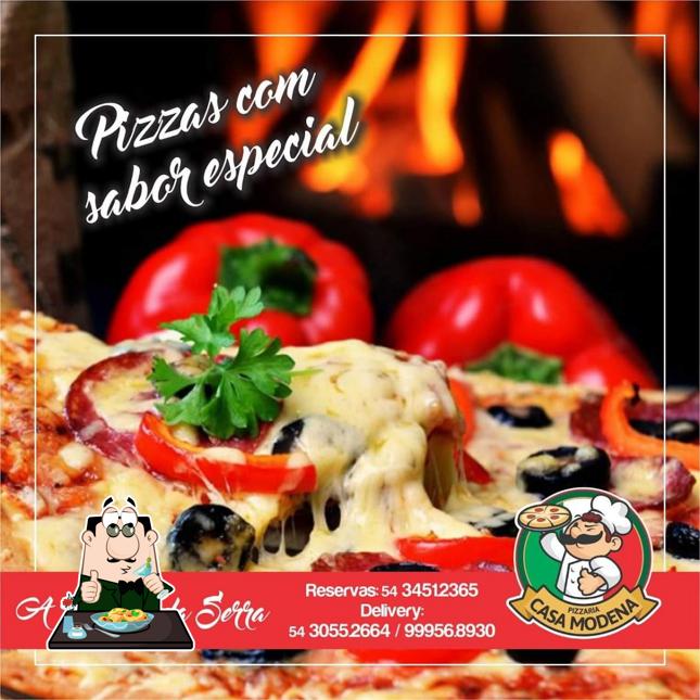 Comida em Pizzaria Casa Modena Bento Gonçalves