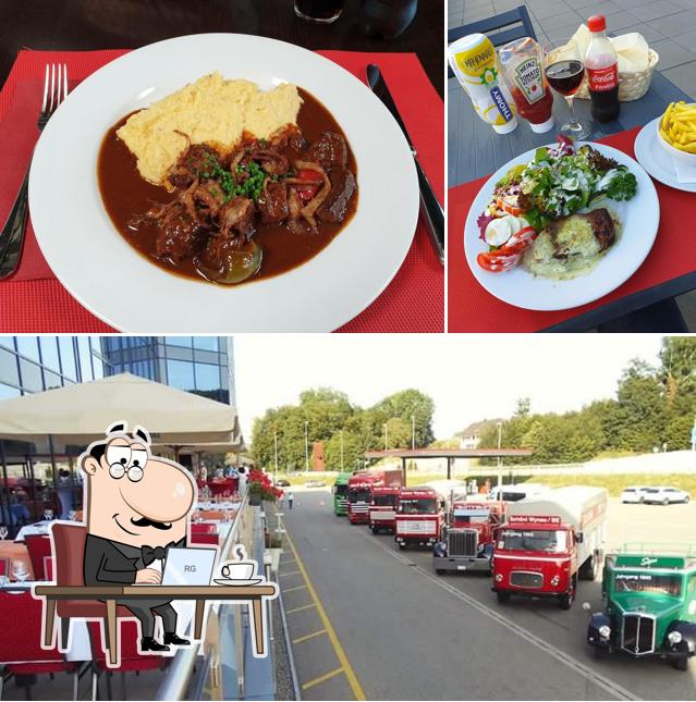 Gli interni di Taverna del Camionista