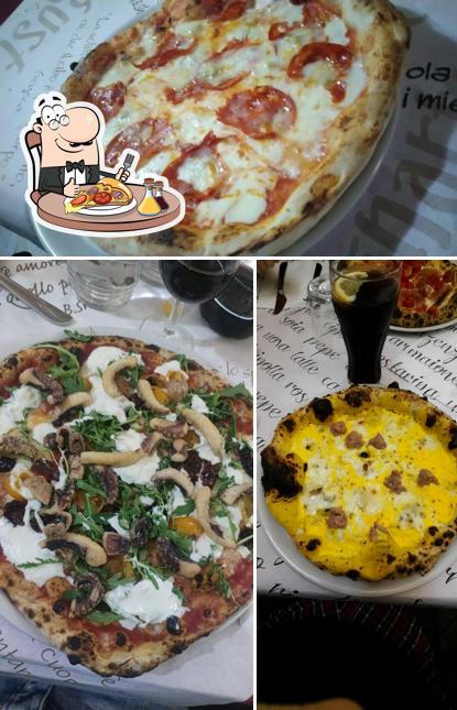 Scegli tra le svariate varianti di pizza