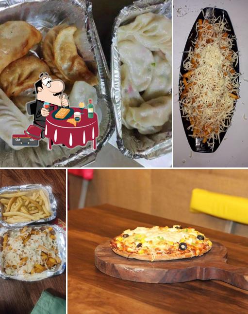 Waffles at Red cherry cafe