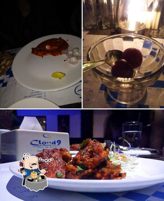 Food at Cloud 9 Restaurant