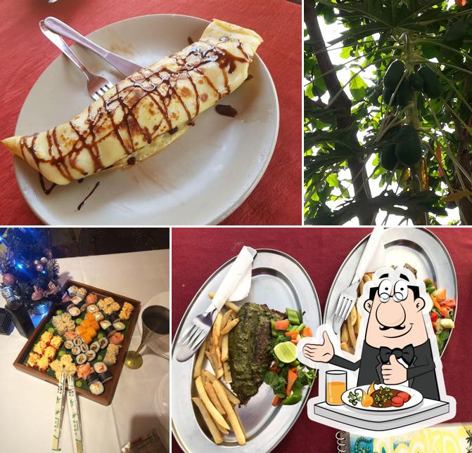 Food at Oasis Beach Resort