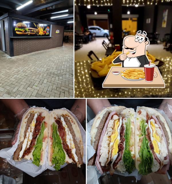 Batata frita em Punk Burger