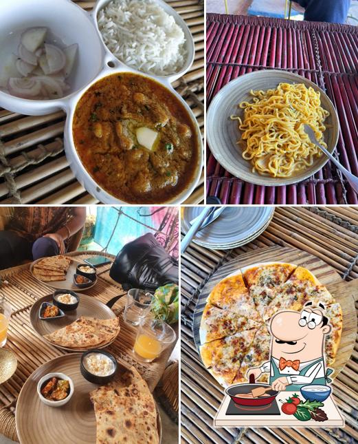 Chicken curry at Cafe NoMads Orchha