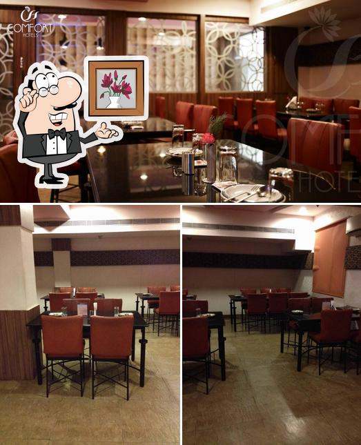 The interior of Comfort Hotels