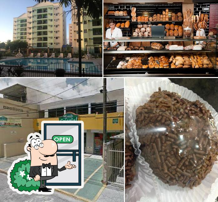 O exterior do Delicatessen Morada Colonial