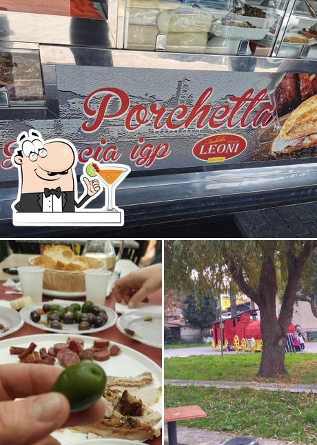 L' Antico Chiosco da Fedora si caratterizza per la bevanda e interni