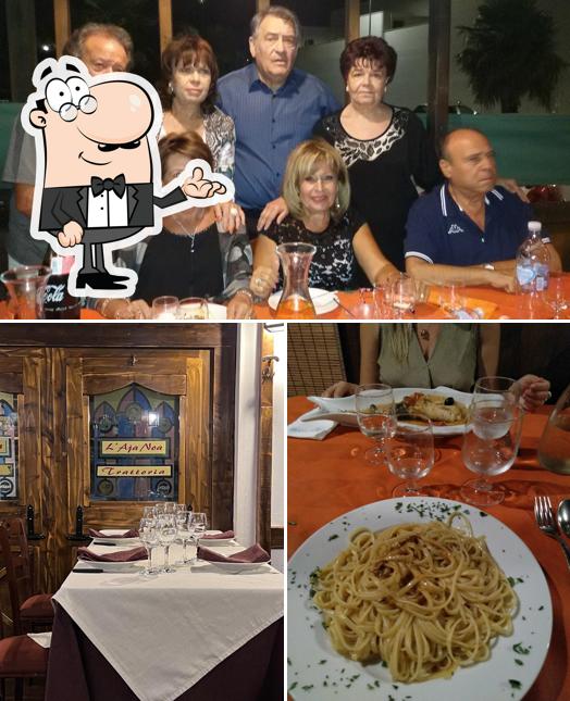 Gli interni di L’Aja Noa Guagnano Ristorante Pizzeria