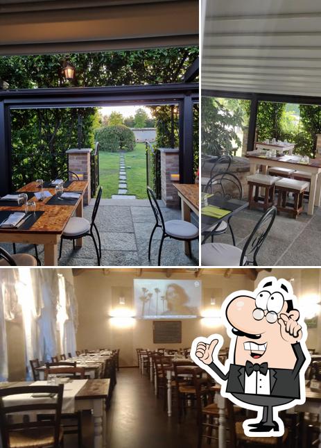 Gli interni di Il Giardino di Ghilot