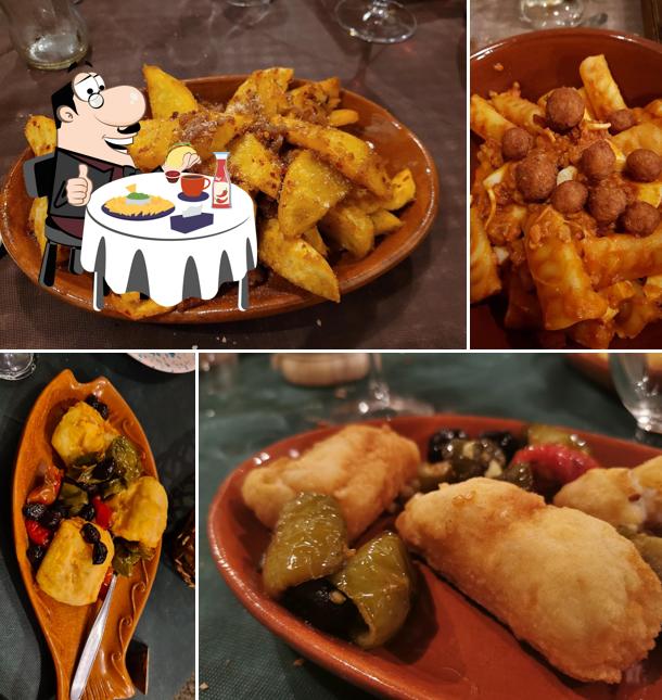 Piatto di formaggi al Trattoria Tutti 'ccà