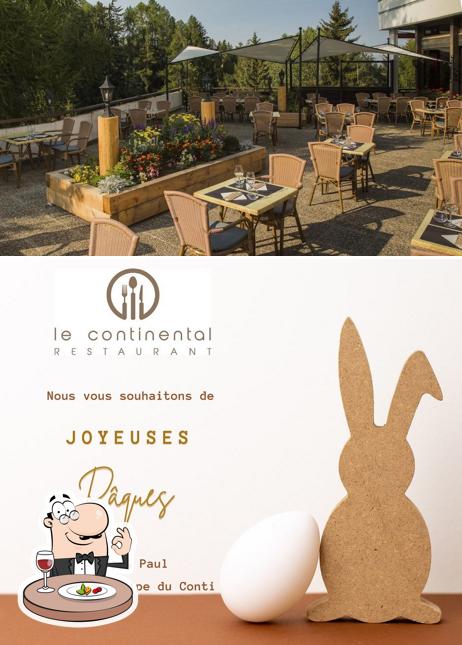 Cibo al Le Continental Restaurant