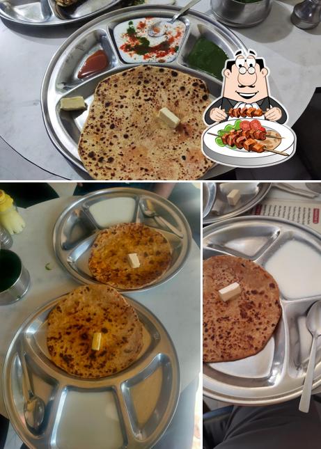 Food at Agarawal Paratha Corner