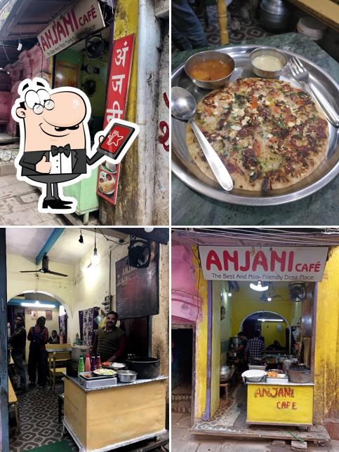 The exterior of Anjani Cafe