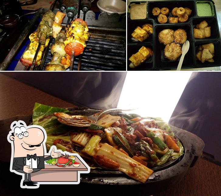 Try out seafood at Barbeque Nation