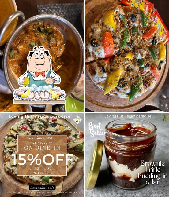 Oysters at Loving Hut - The Vegan Paradise