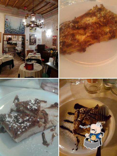 Cibo al Ristorante La Barcaccia