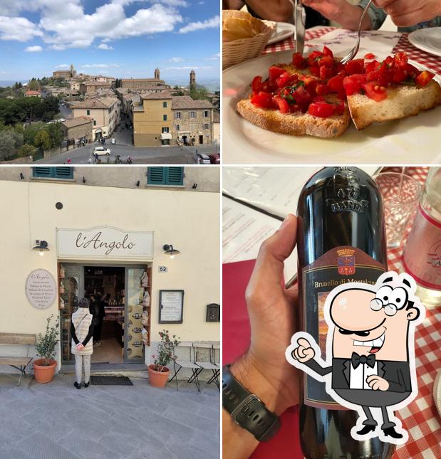 Goditi la vista dall'area esterna di Ristorante trattoria L'Angolo