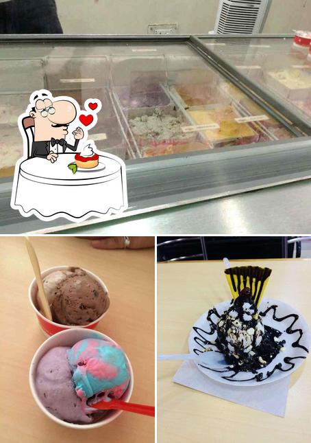 Enjoy one of the desserts