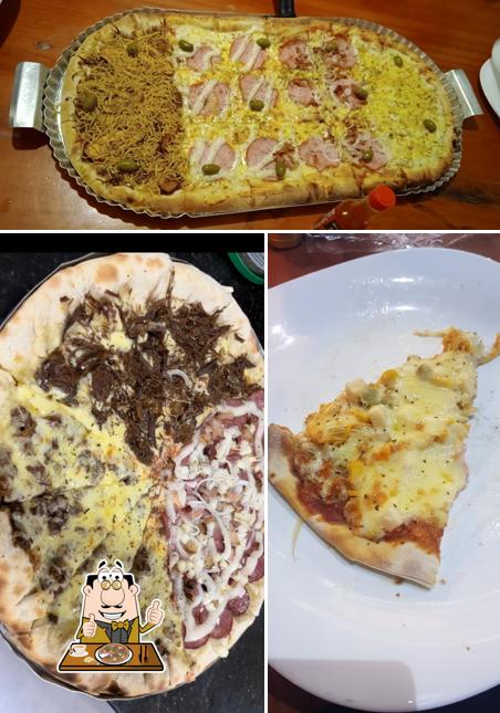 Peça diversos estilos de pizza