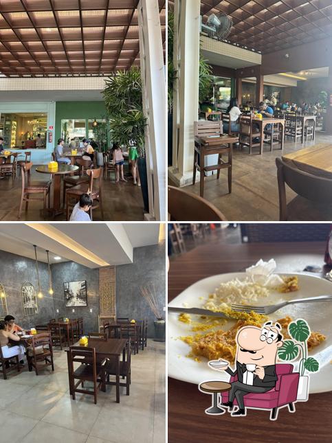 O interior do Sopinha Casa de Sabores