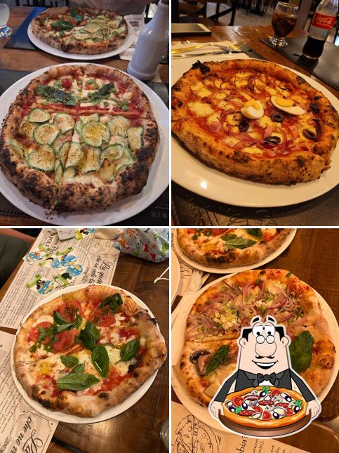 No Brace di Napoli - Restaurante Italiano e Pizzaria Napoletana, você pode conseguir pizza