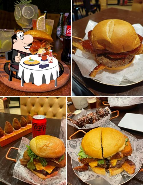 Os hambúrgueres do Buck Burger Churrasco & Hambúrguer irão saciar uma variedade de gostos