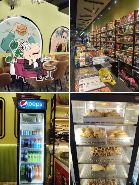 The interior of New Vijay Bakery - Cake Shop/Amritsari Kulcha/Snacks Restaurant/Best Baker Shop in Batala