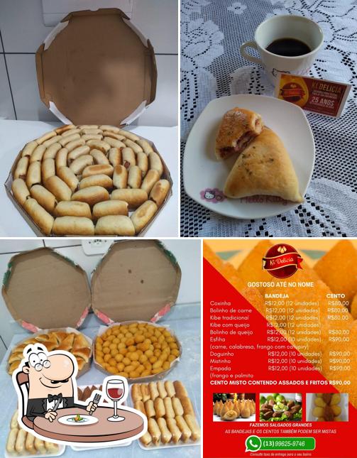 Comida em Ki Delícia Salgados Para Festas