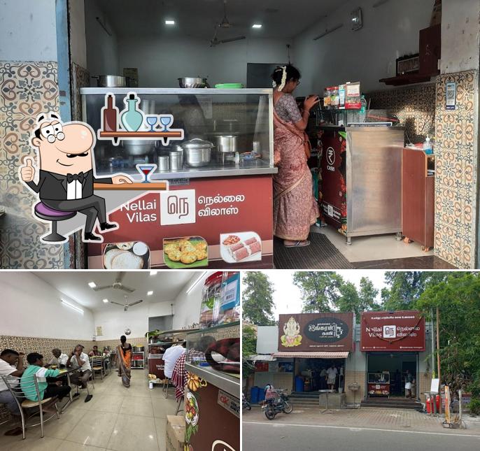 The interior of Nellai Vilas