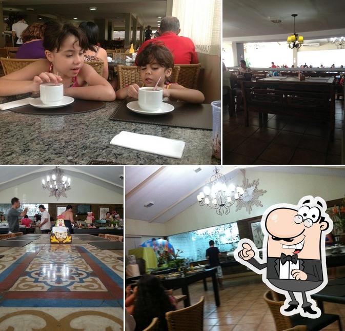 O interior do Restaurante Ibiza