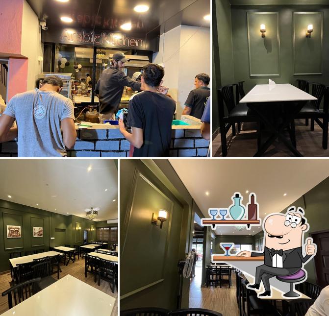 The interior of Magic Pan Restaurant